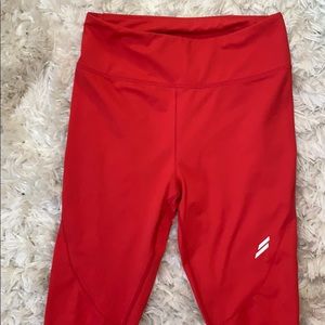 DOYOUEVEN High-Waisted Red gym leggings Size M
